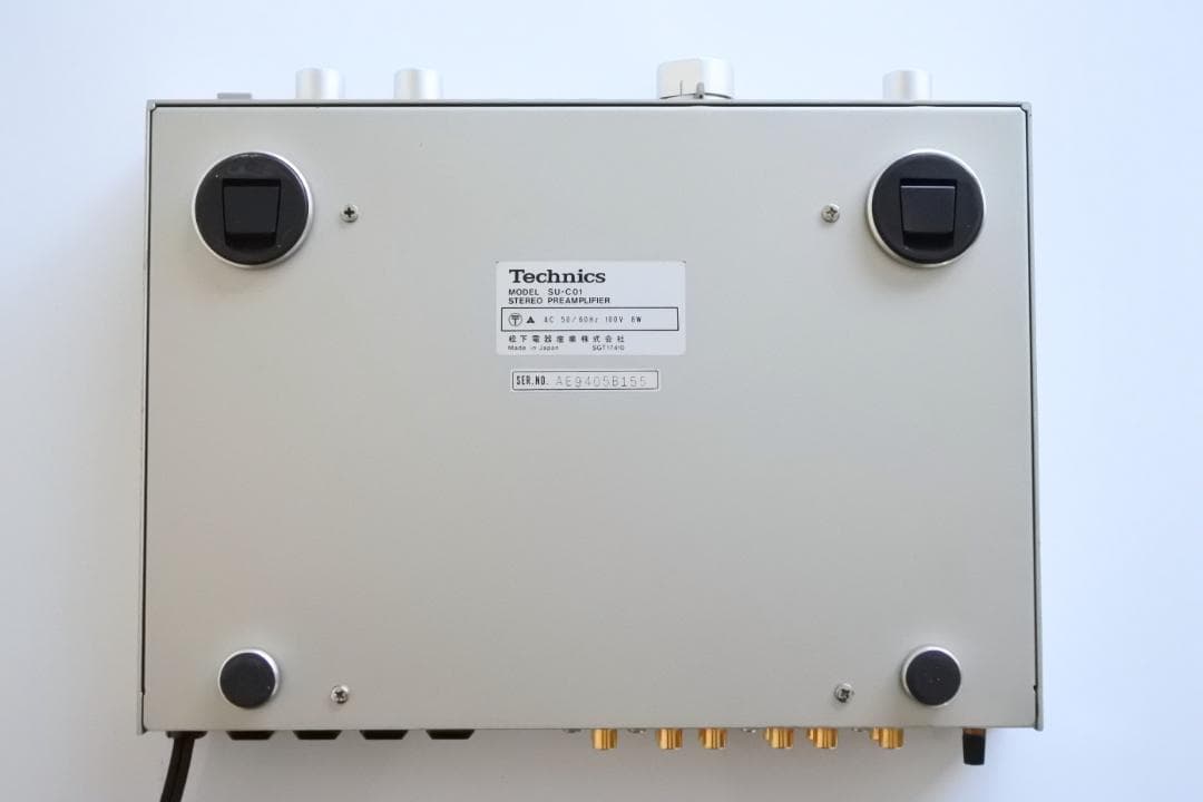 Technics SU-C01 プリアンプ オーバーホール済製品 正常動作品