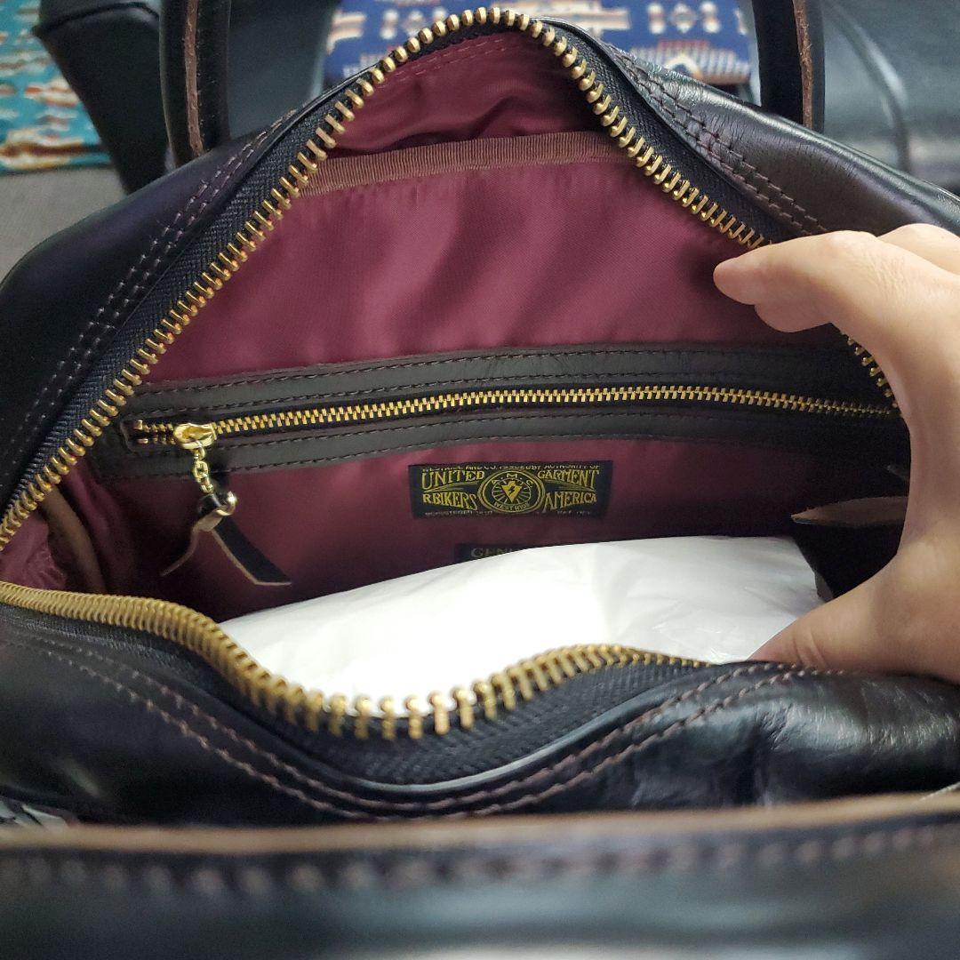 ウエストライドパデッドブリーフバッグキルテイングパッドホースハイド ショルダー付