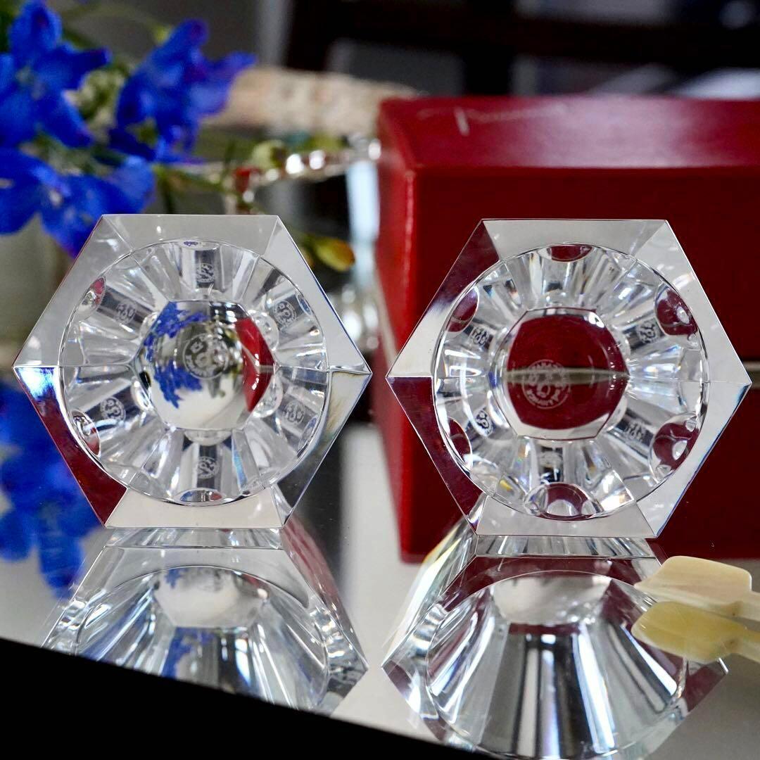 希少★Lサイズ 美品★オールド バカラ アルクール ミズーリ★ジャム 調味料入れ