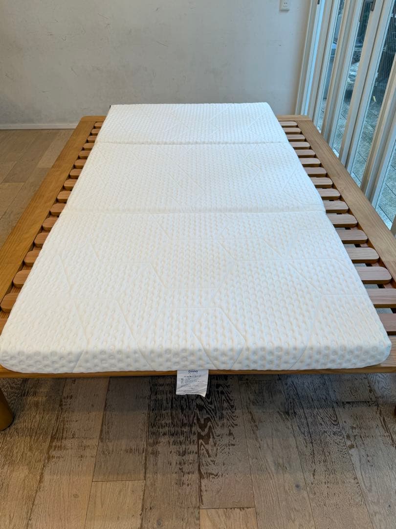 【アウトレット】エマスリープ 敷布団 プレミアム　三つ折り シングル