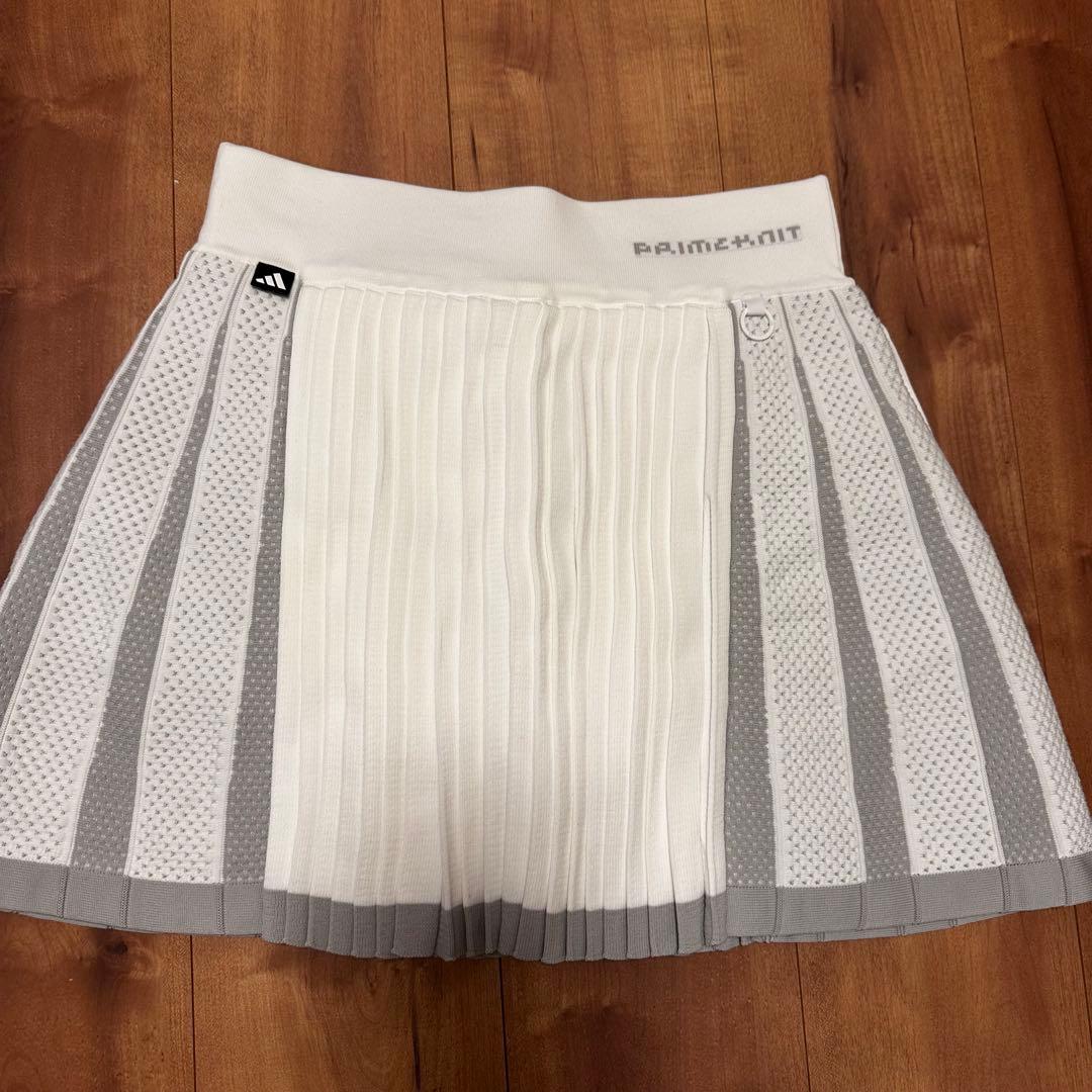 長袖セーター　オーバーサイズ　プリーツスカート　ニット　セットアップ　秋冬　新品