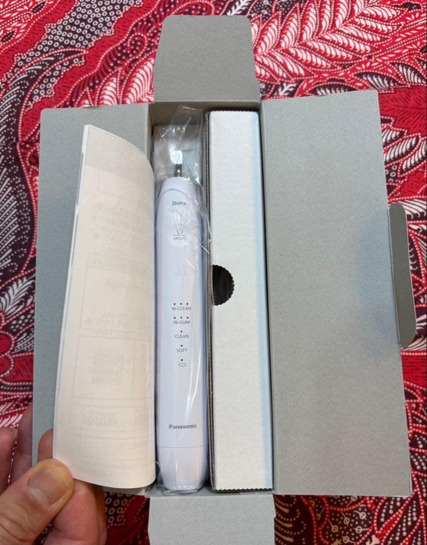 パナソニック 電動ハブラシ ドルツ EW-DP38-W