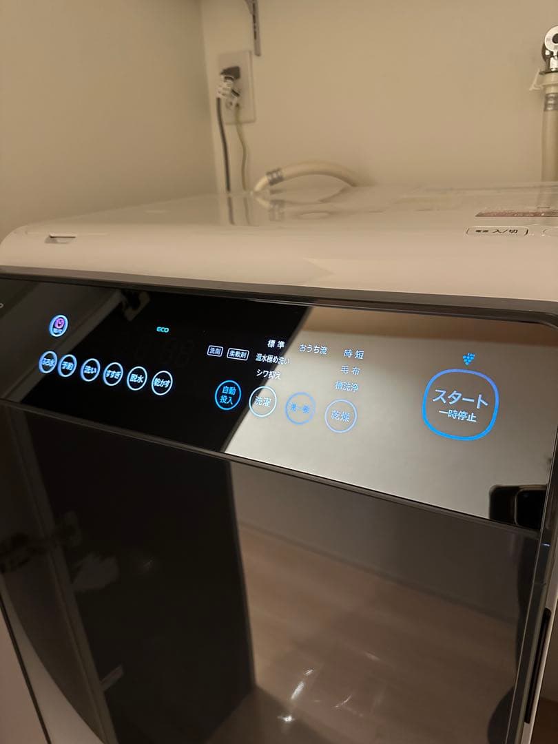 SHARP 2022年製 ドラム式洗濯機 ES-W114-SL