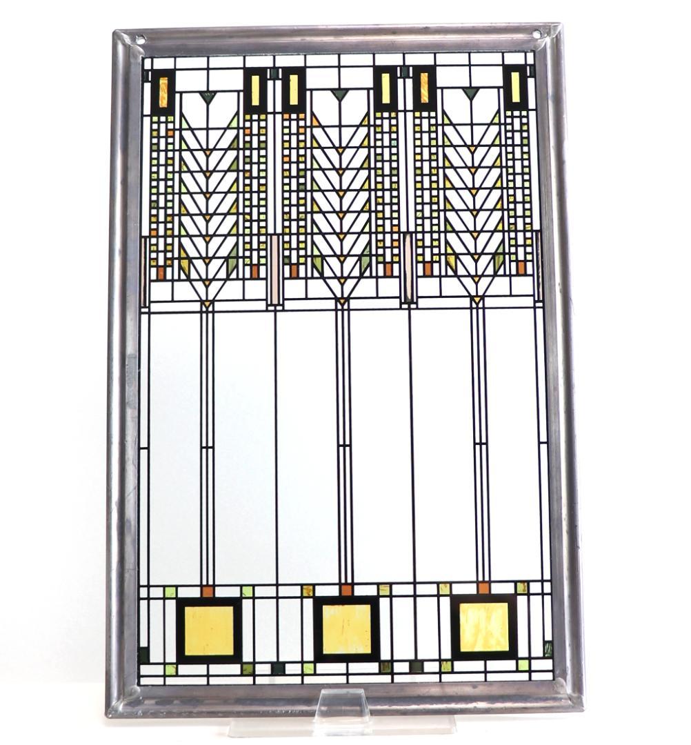 フランク・ロイド・ライト ヴィンテージステンドグラス 生命の木 ツリーオブライフ