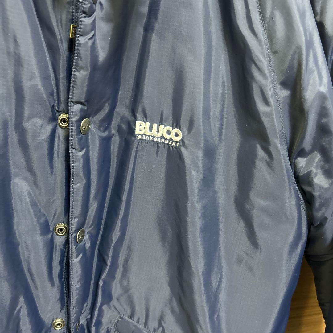 BLUCO ネイビー ダウンジャケット