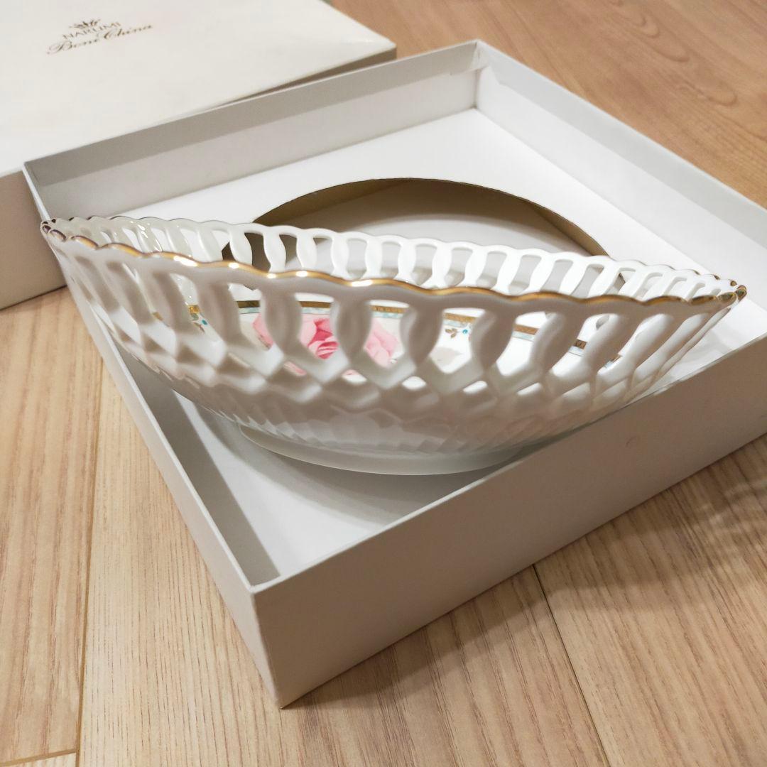 NARUMI　ナルミ　カレス　21cm　バスケット　未使用品