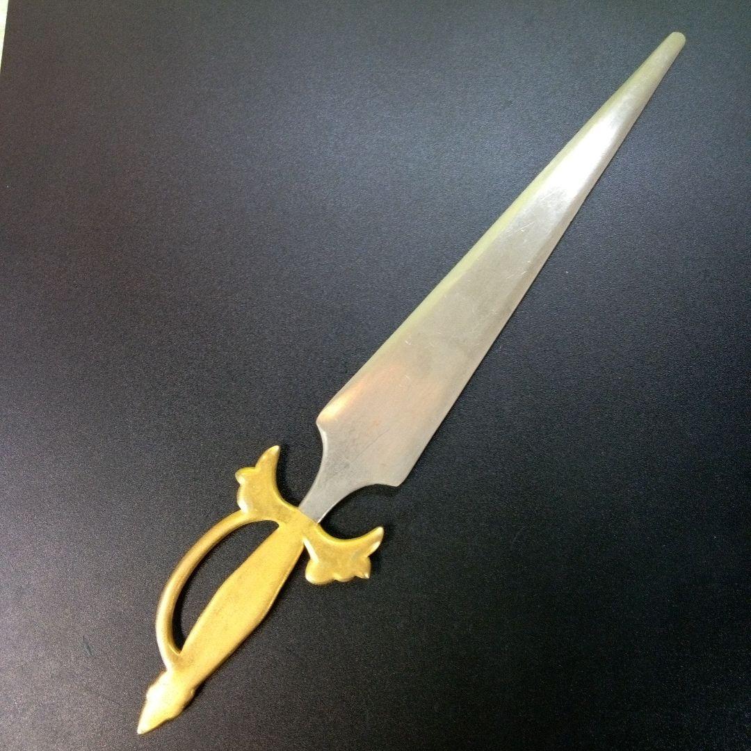 剣デザイン　ペーパーナイフ　paper knife　tape　インテリア　レア
