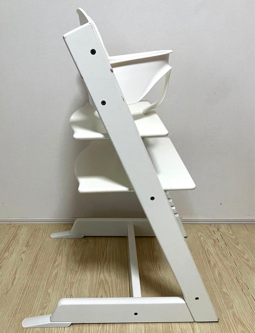 送料無料 ベビーガード 延長グライダー付き ストッケ トリップトラップ ホワイト