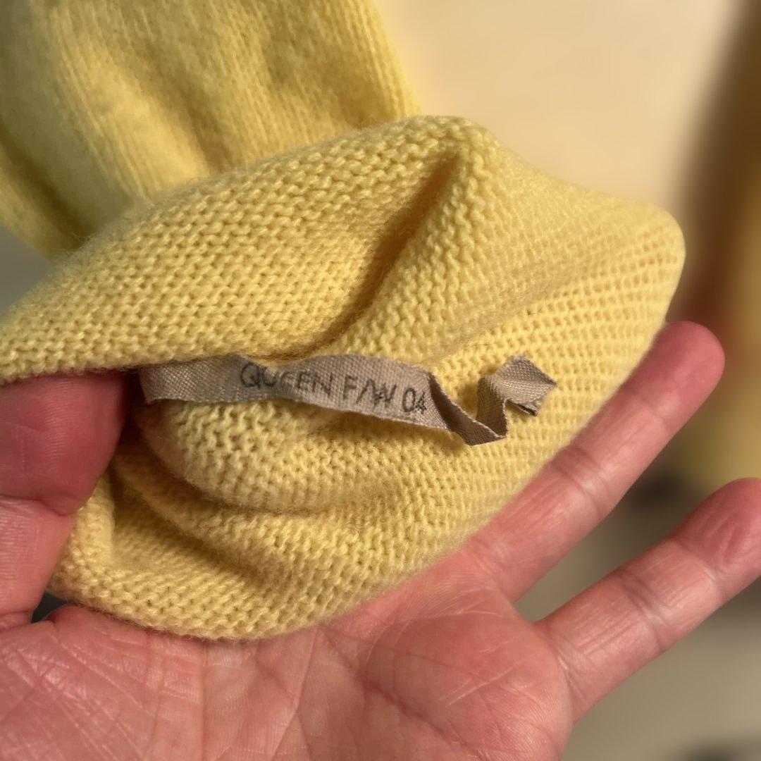 04FW QUEEN Rick Owens リックオウエンスロングニットグローブ