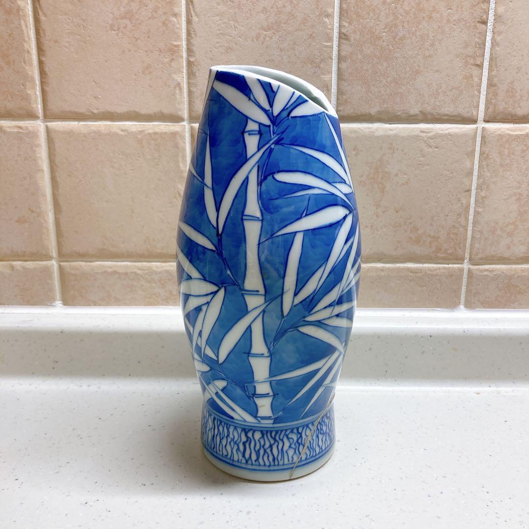 聴竹居製　藤井厚二　花器　⚠️ジャンク品