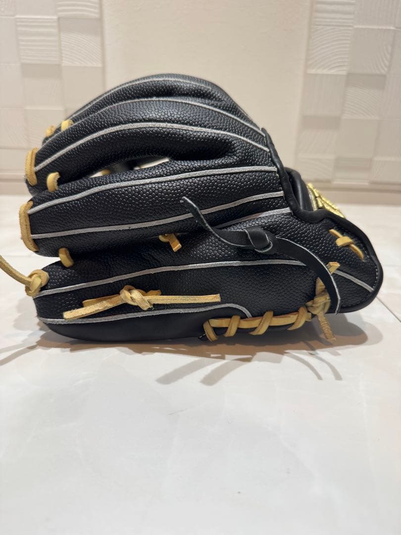 Wilson 軟式グローブ 黒/金