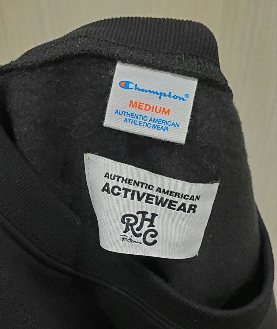 RHC × Champion R Logo Sweat Pullover【M】