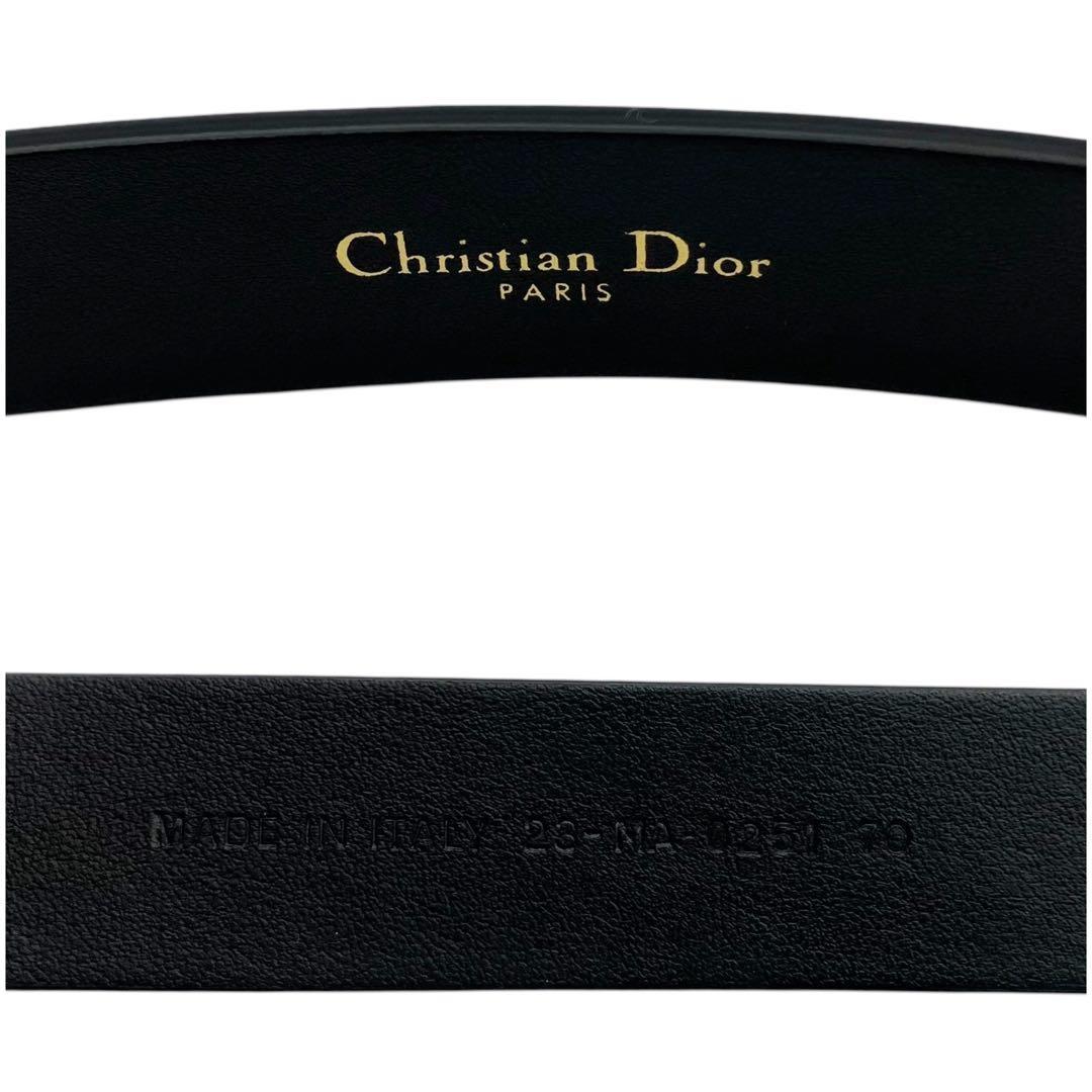 ほぼ未使用✨ クリスチャンディオール ベルト 70 CDロゴ ゴールド