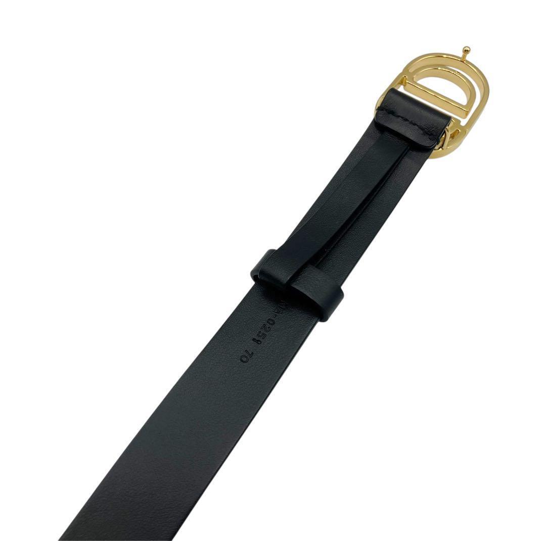 ほぼ未使用✨ クリスチャンディオール ベルト 70 CDロゴ ゴールド