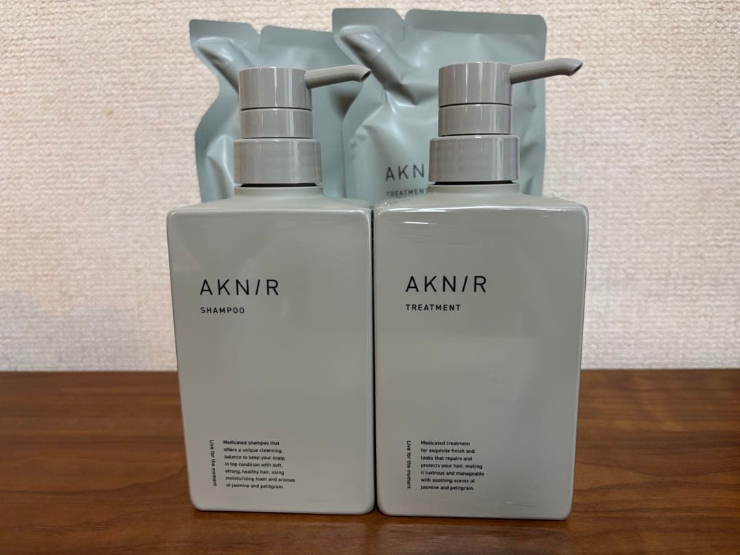 AKNIR 薬用シャンプー&トリートメント　新品未開封　本体と詰替　計4点
