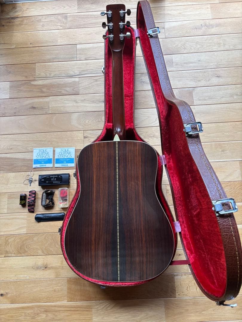 Morris モーリス　W-30 アコースティック　ギター チューナー　ピック