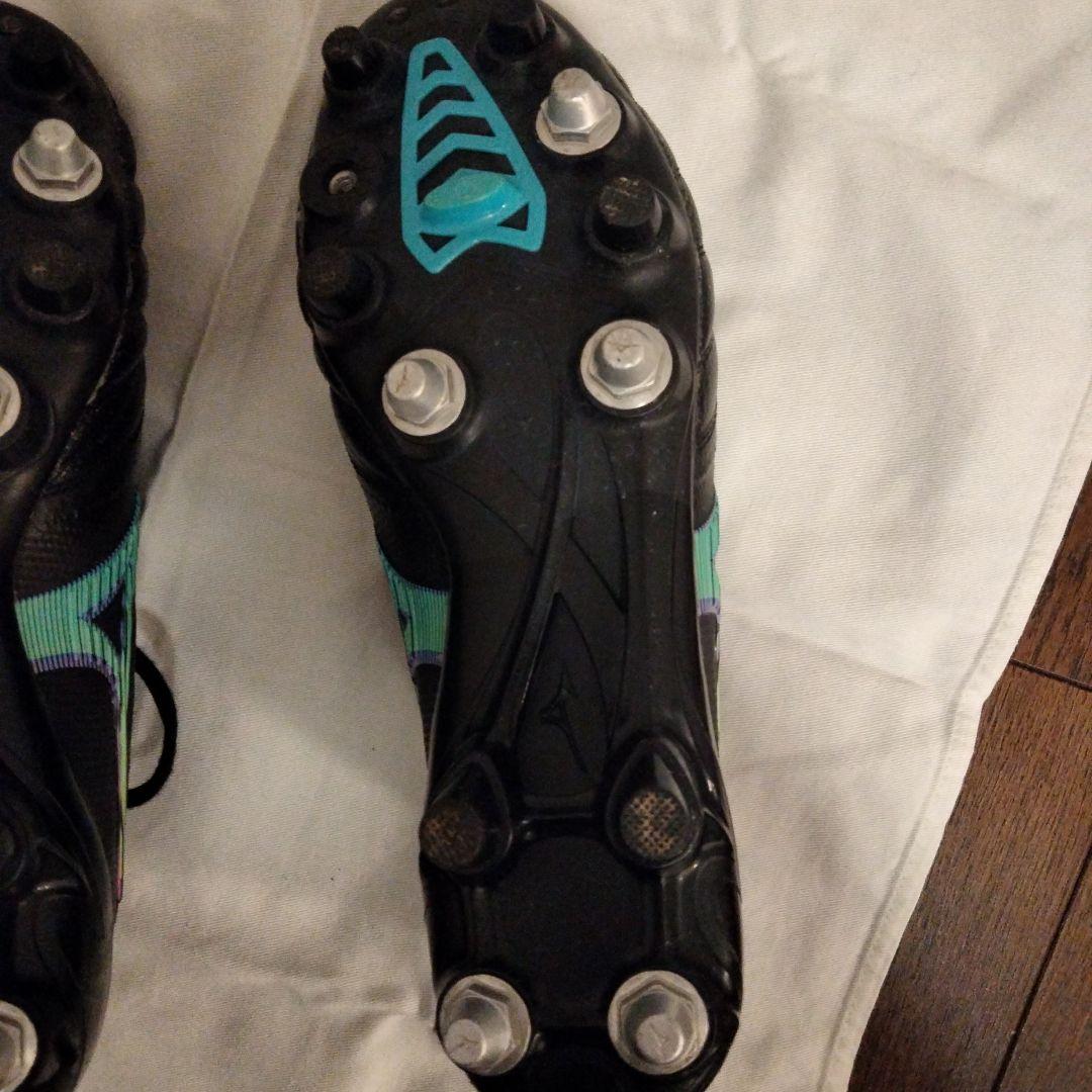 Mizuno Morelia サッカーシューズ ブラック/ブルー/ピンク