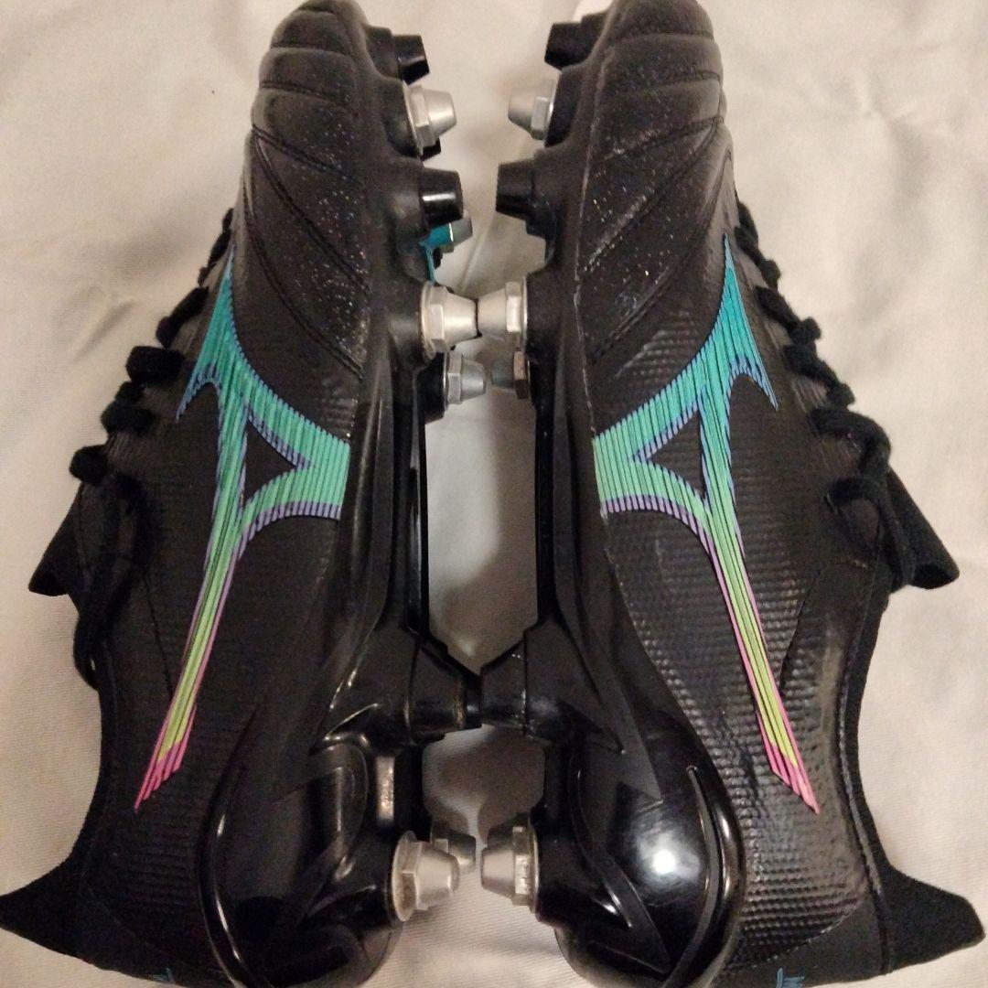 Mizuno Morelia サッカーシューズ ブラック/ブルー/ピンク