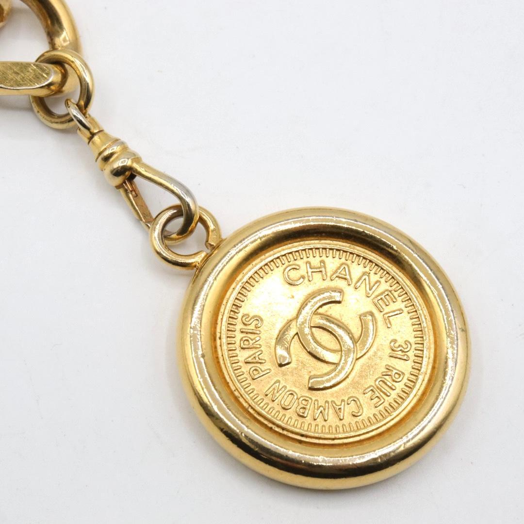 美品　シャネル　チェーン　ベルト　ゴールド　ヴィンテージ