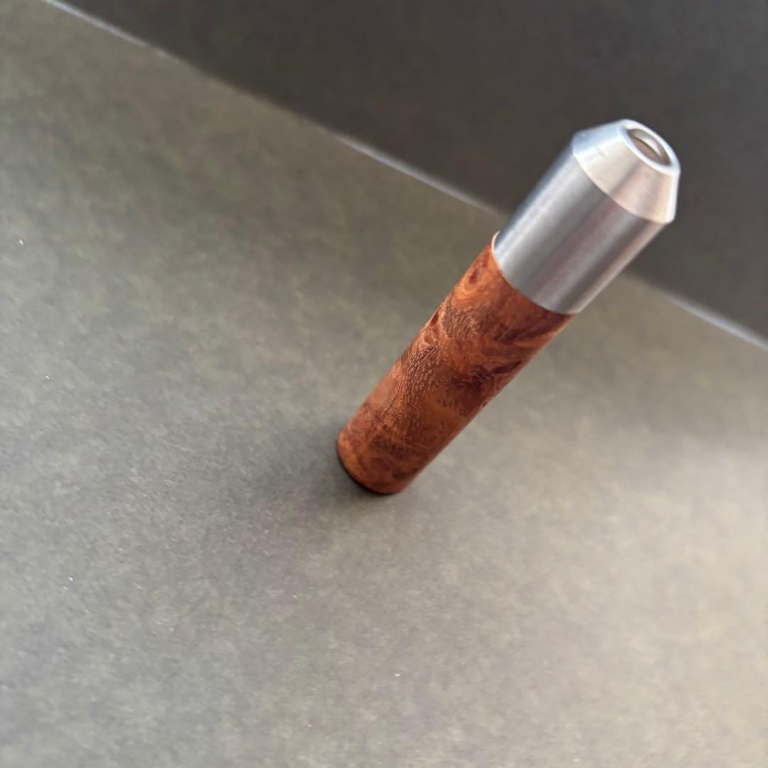 クラフトエー　ツイスト消しゴム　花梨瘤杢　おまけ付き