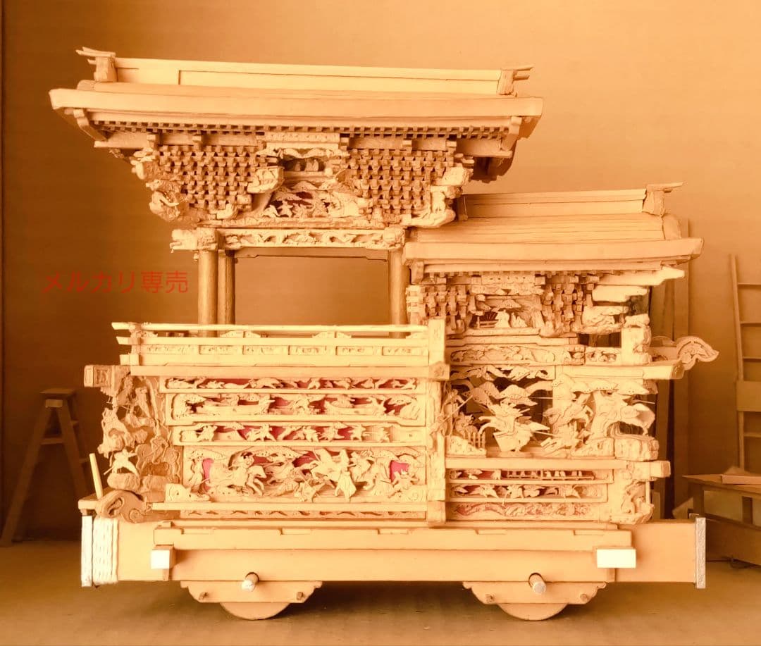 ペーパーアート ミニだんじり 沼町モデル