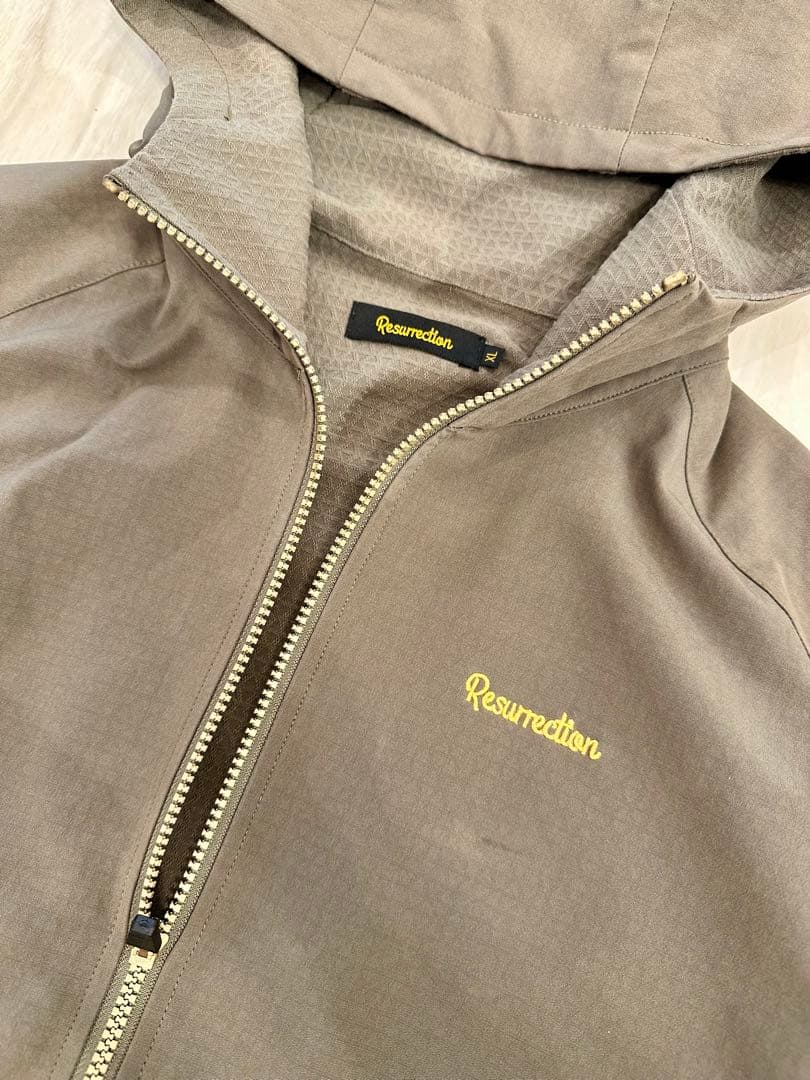 レザレクションカーキパーカージャケットトップスアウター