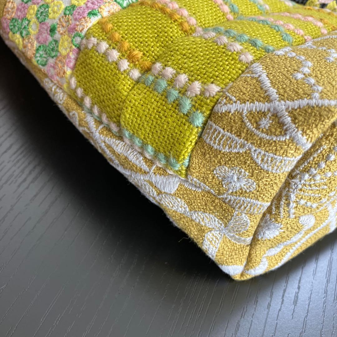 v)ミナペルホネン☆ハンドメイド パッチ肩掛けバッグ(symphony)