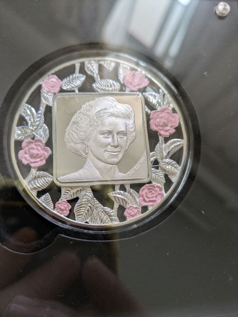 バルバトス　ダイアナ妃　2オンス純銀