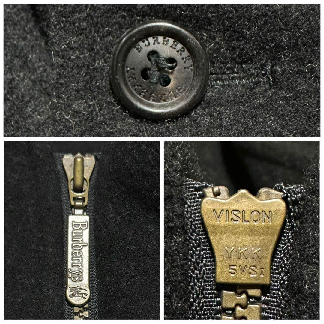 00s BURBERRY LONDON 　チンスト　ノバチェック　ダッフルコート