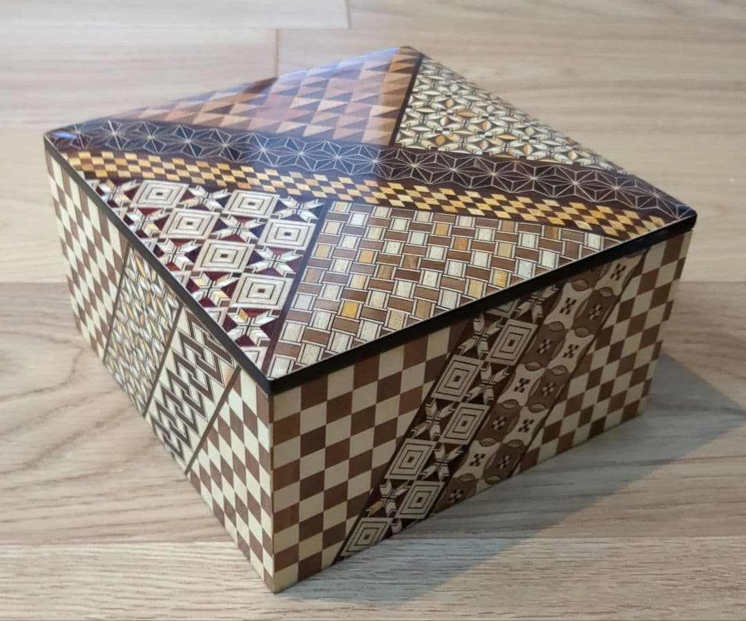 寄木細工　小皿　セット