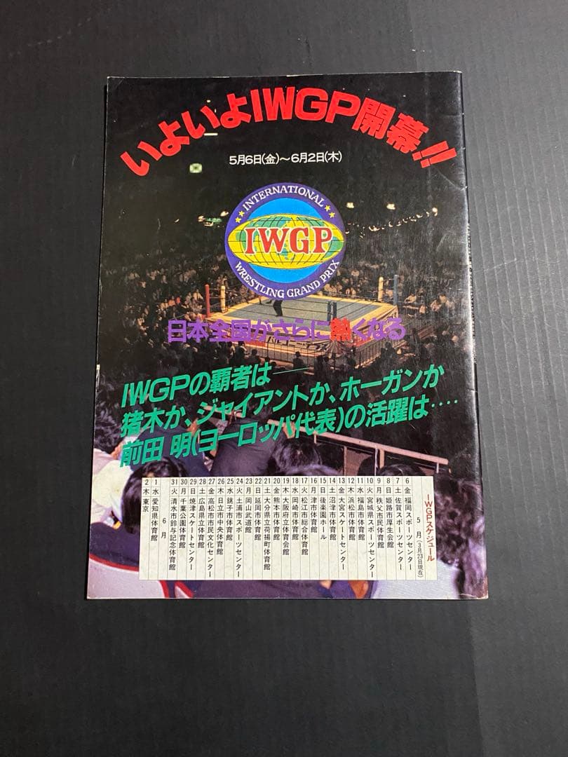 新日本プロレス パンフレット【ザ・レスラー】 全冊
