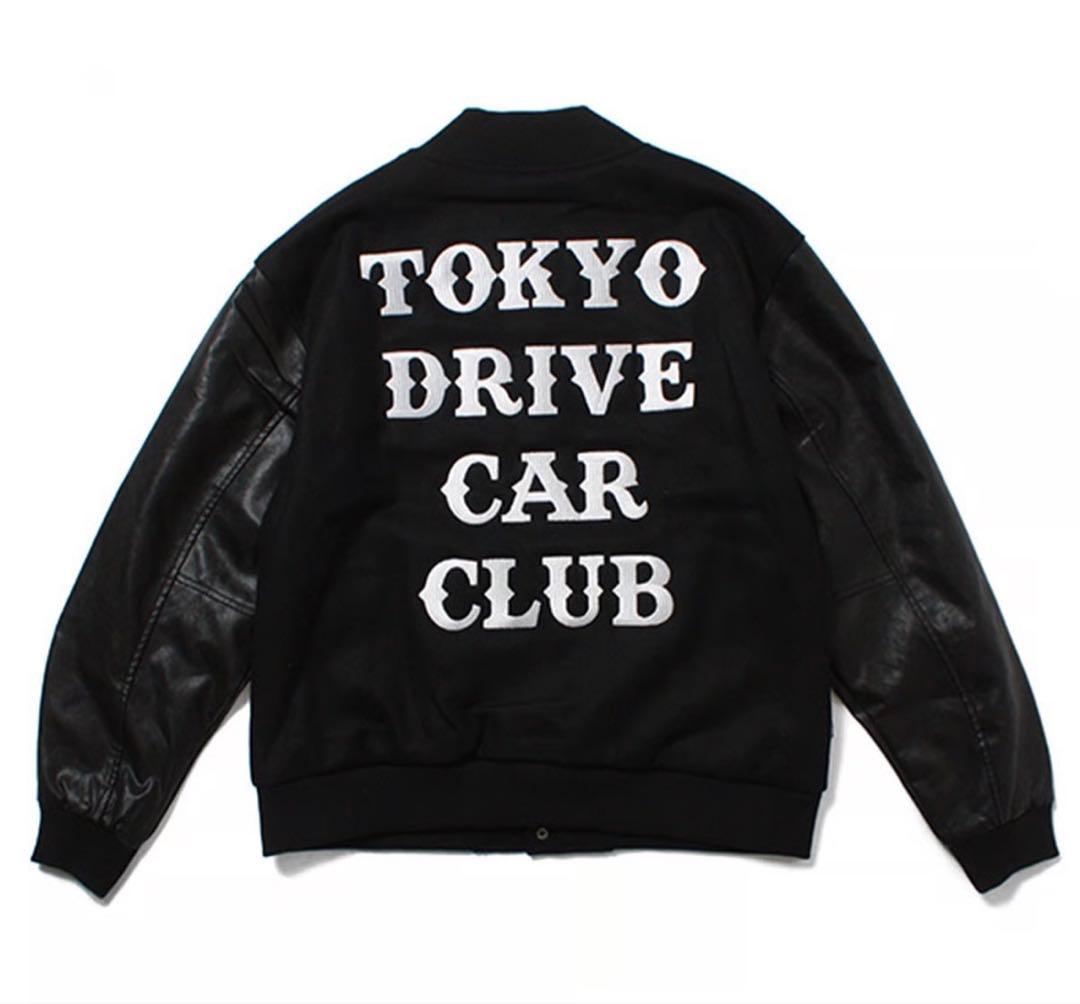 ジャケット・アウター tokyo drive car club varsity jacket