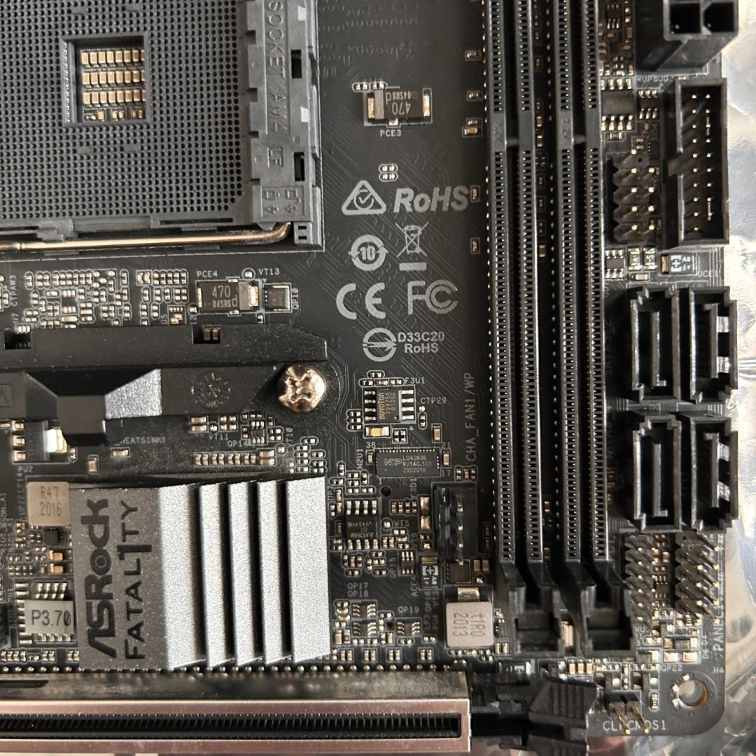 マザーボード ASRock B450 Gaming-ITX/ac