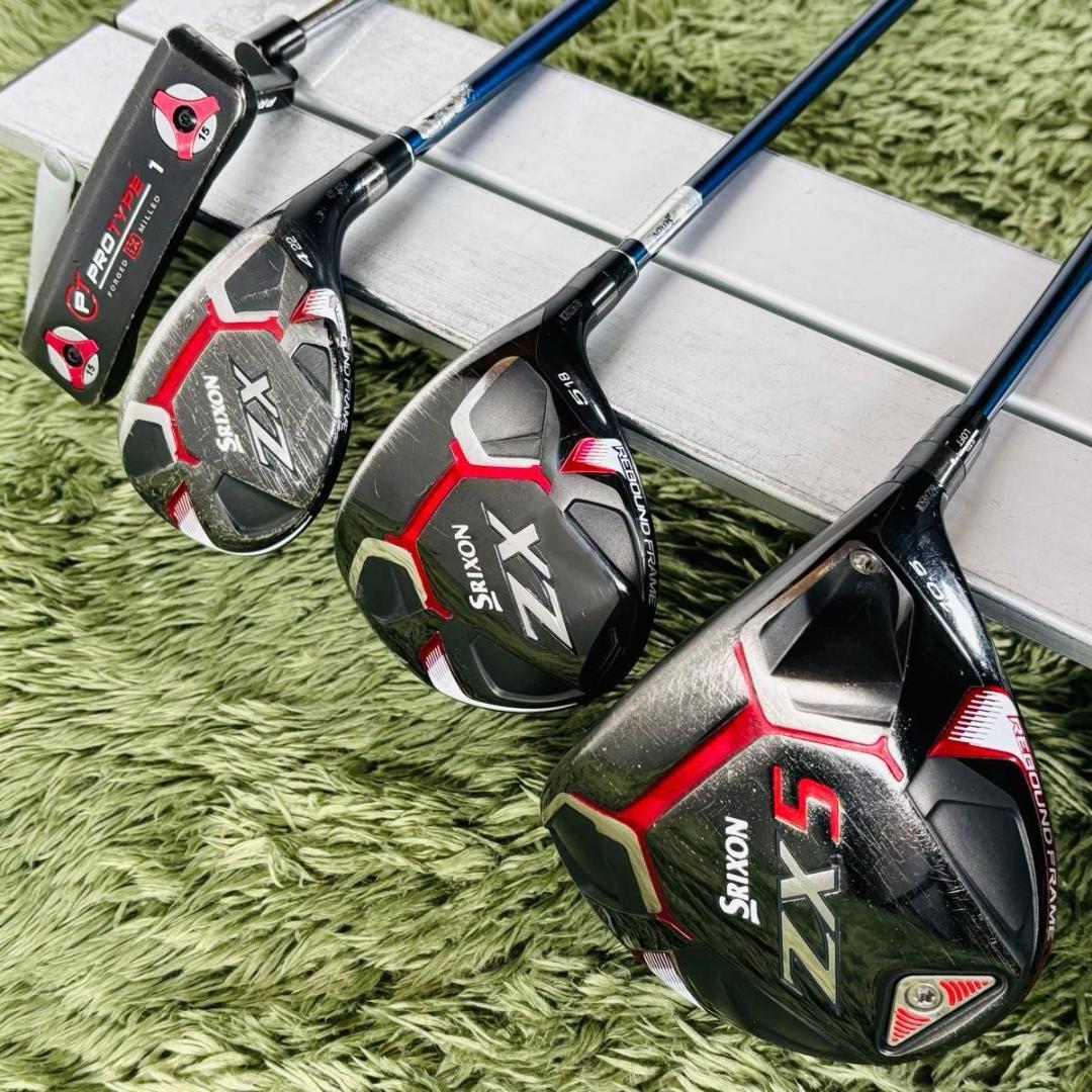 スリクソン ZX5 12本セット メンズゴルフ 初心者 入門 大人気モデル