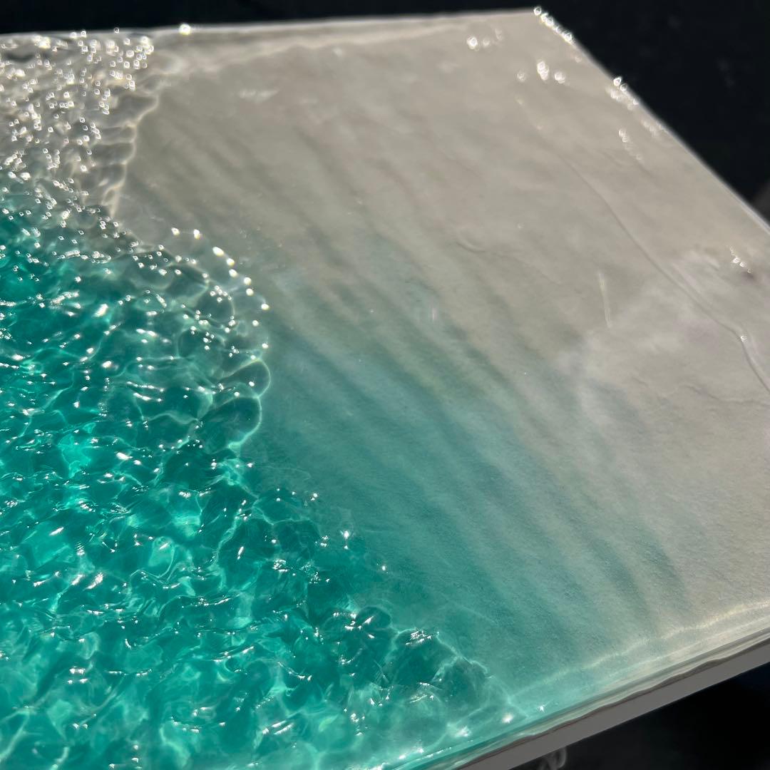 まなまなさん専用！大特価【美術館展示作品】波紋アート／30cmスクエアパネル