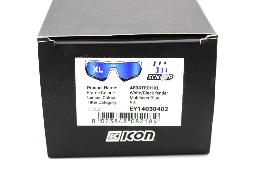 SCICON AERO TECH XL WHT/BLU シーコン