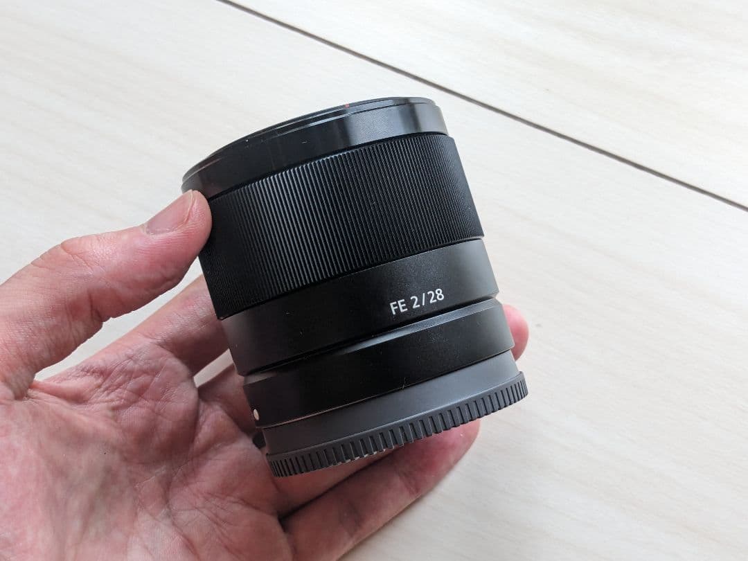 SONY FE 28mm F2 （ワイドコン SEL075UWC）