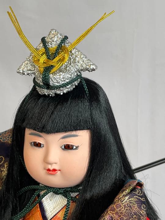 五月人形　ガラスケース入り　吉徳大光　特選　景虎