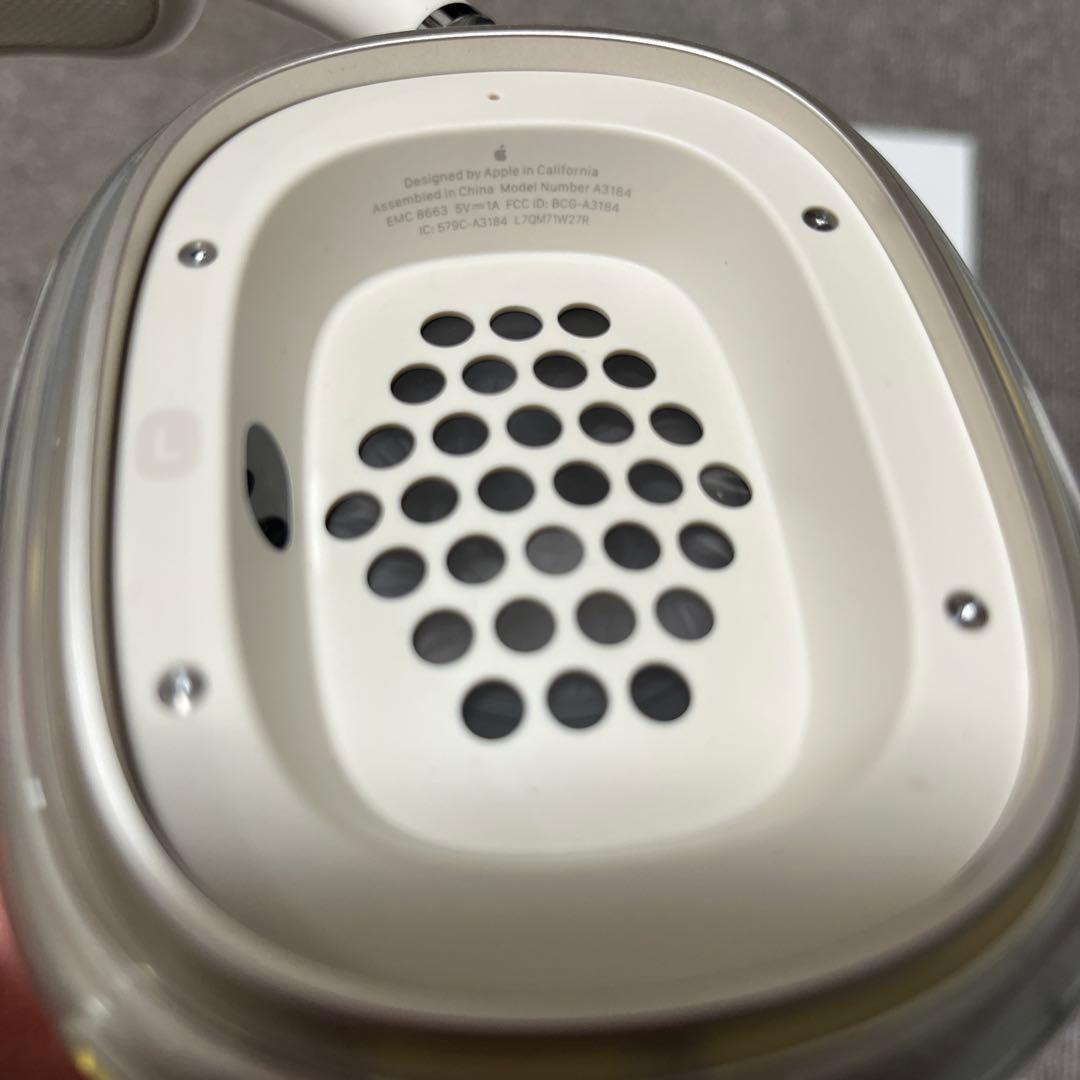 お値下げ可 Apple AirPods max スターライト 第2世代