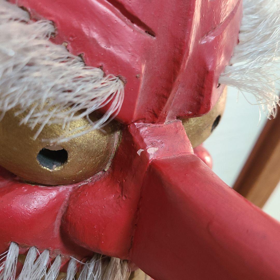 天狗面　木彫　お面　神楽　天狗