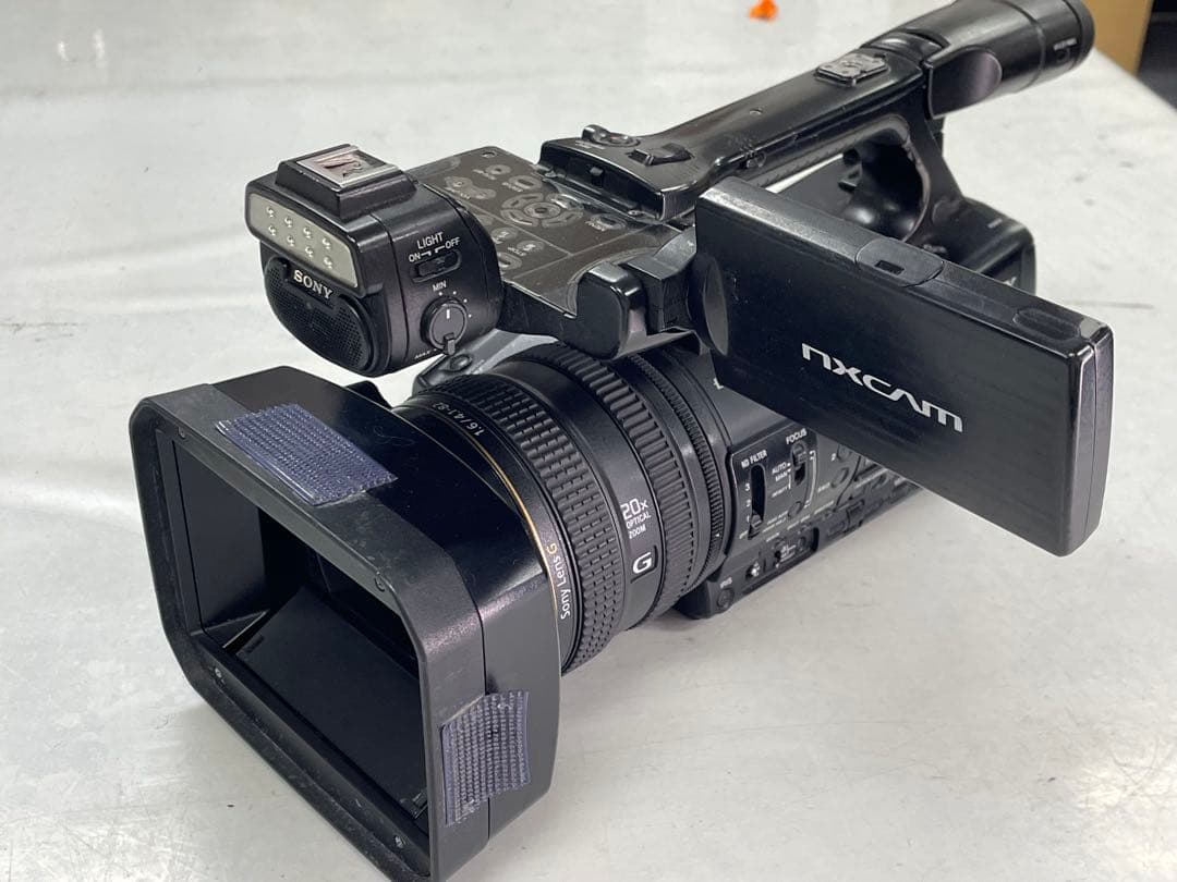 Sony NX5R業務用ビデオカメラ本体 使用感ありジャンク品