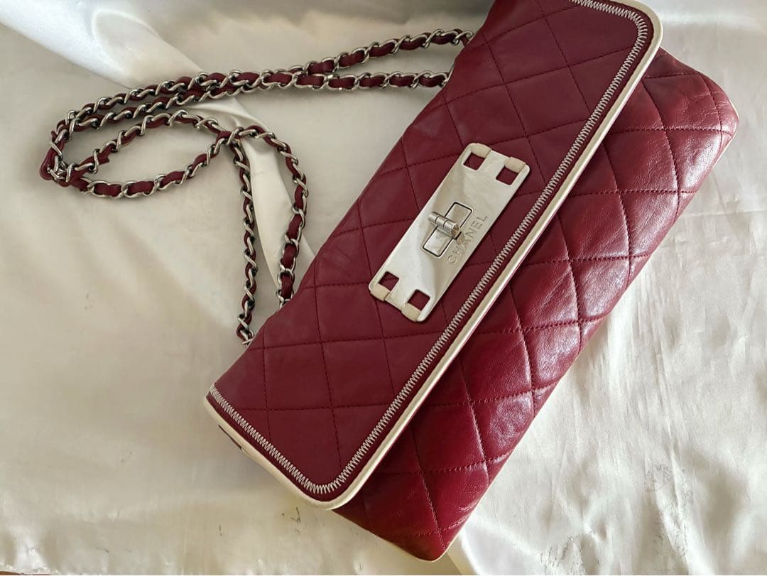 はな 様♡CHANEL 2.55 ラムスキン チェーンバッグ マトラッセ