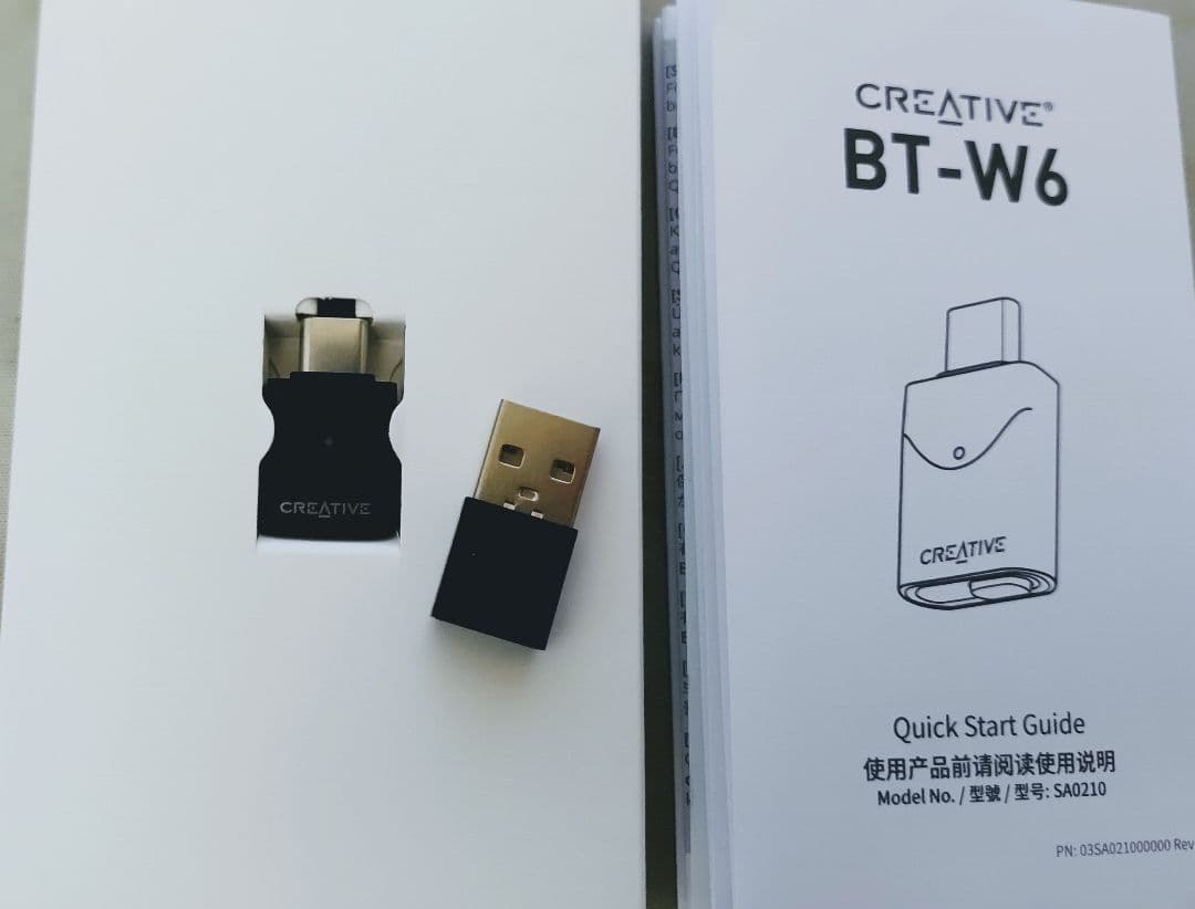 イヤホン EarFun Air Pro 4 + Creative BT-W6