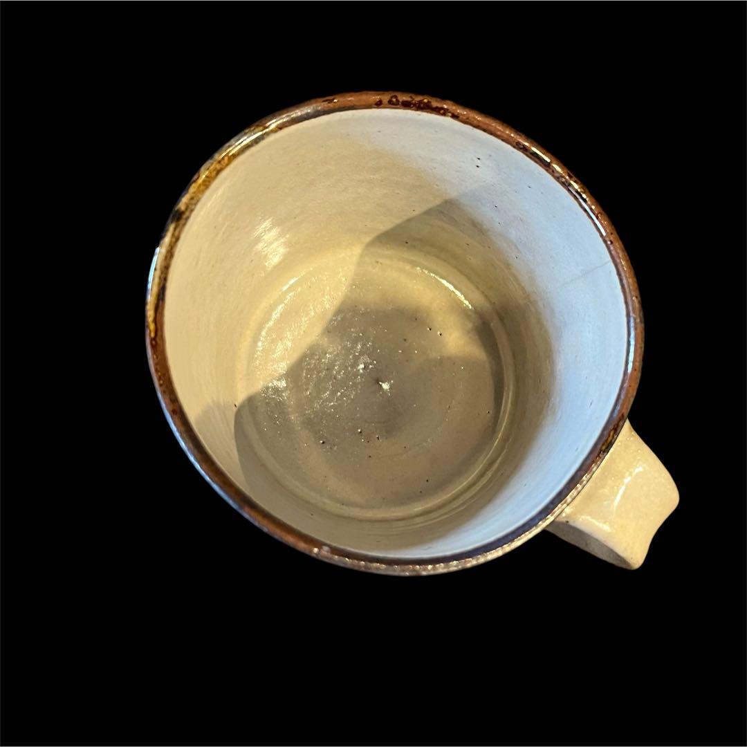 ヒヅミ峠舎 マグカップ大/染付、絵付