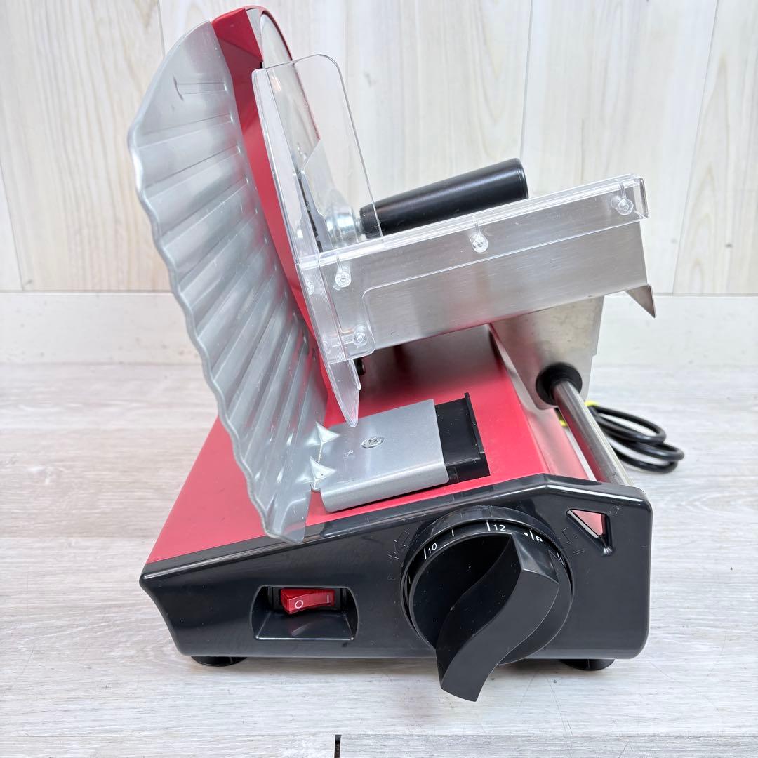 【送料無料】MINATO WORKS 家庭用フードスライサー　レッド