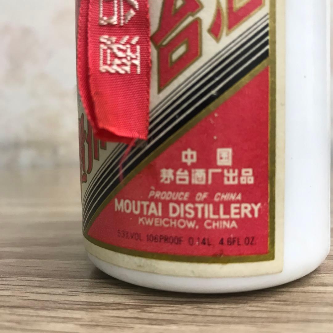 貴州茅台酒　天女ラベル　53％　140ml 未開封