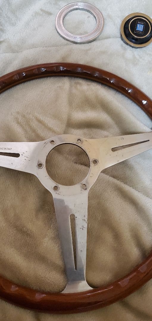 ナルディ　ステアリング　当時物　直径約36センチ