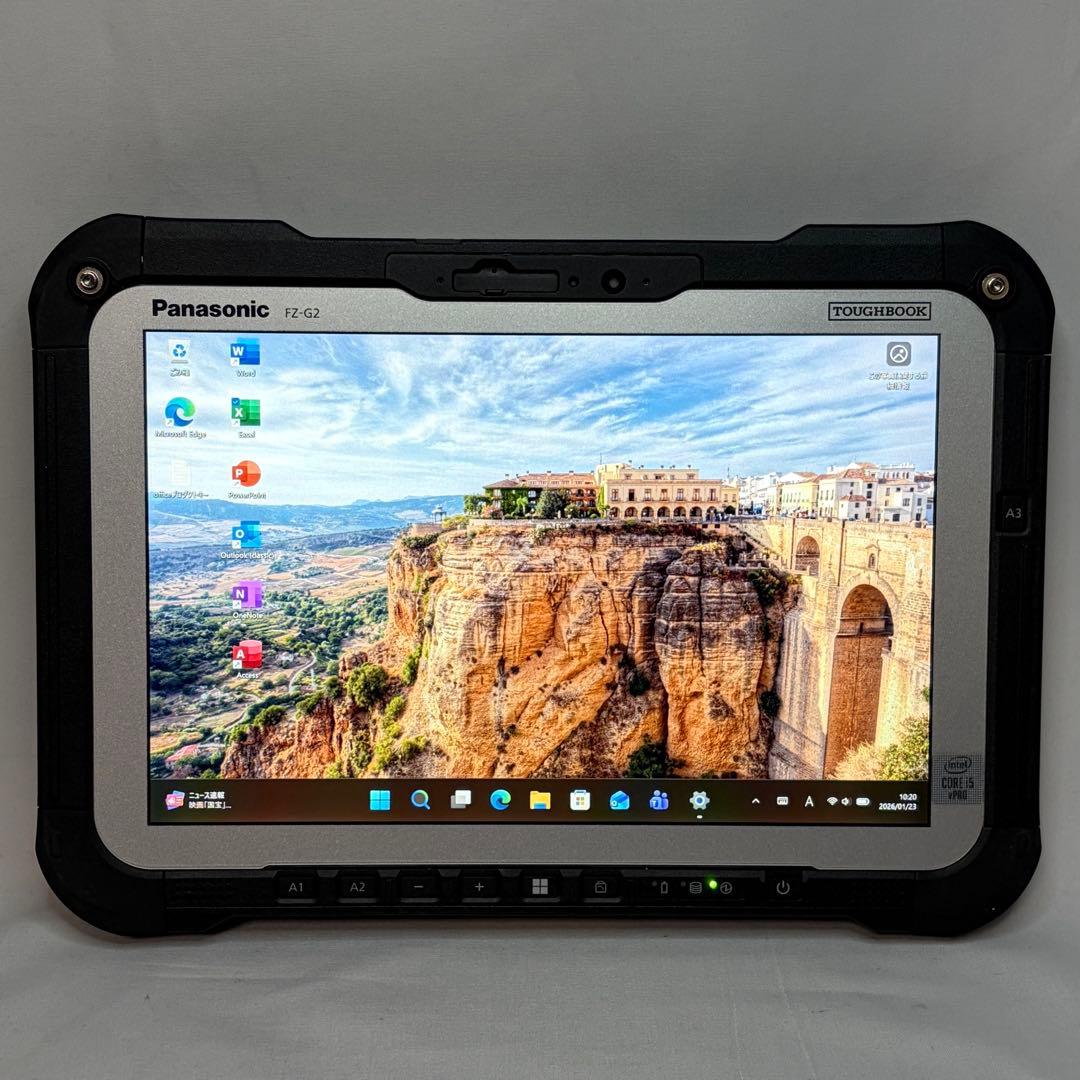美品 TOUGHBOOK FZ-G2ABHBXKJ 第10世代 i5 WUXGA
