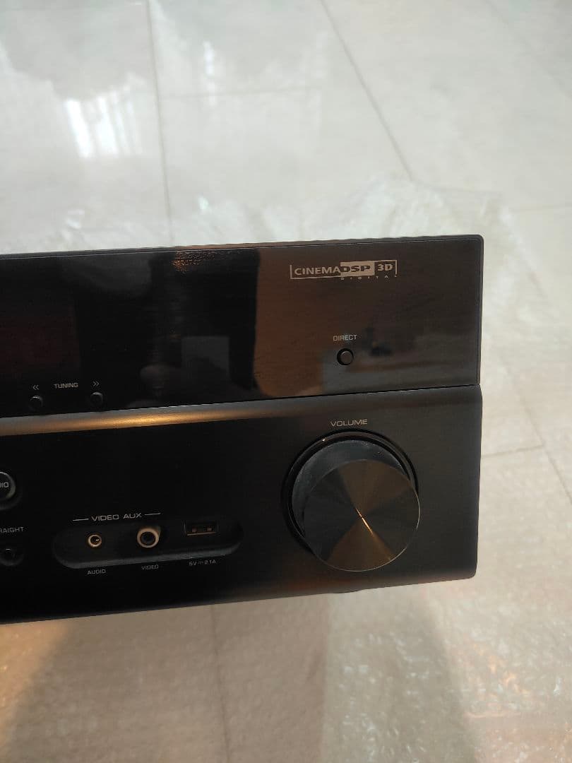 Yamaha RX-V575 AVアンプ リモコン付属　中古品