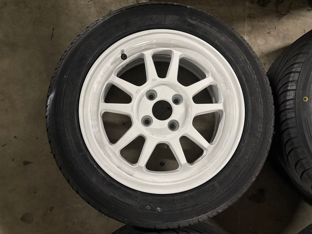 SHIBAホイール G23 4H100 15inch 7J +35